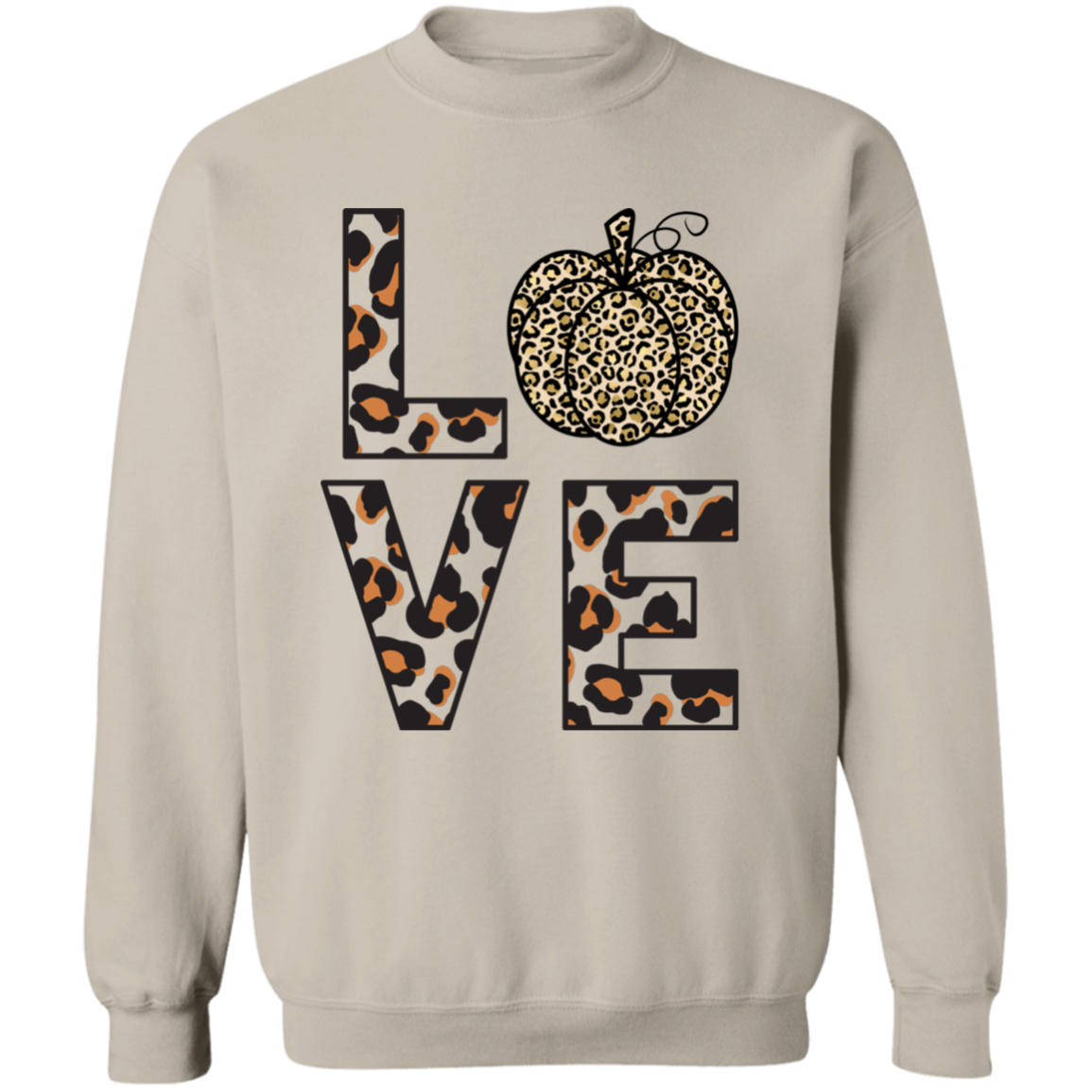 Pumpkin LOVE Crewneck Pullover Sweatshirt