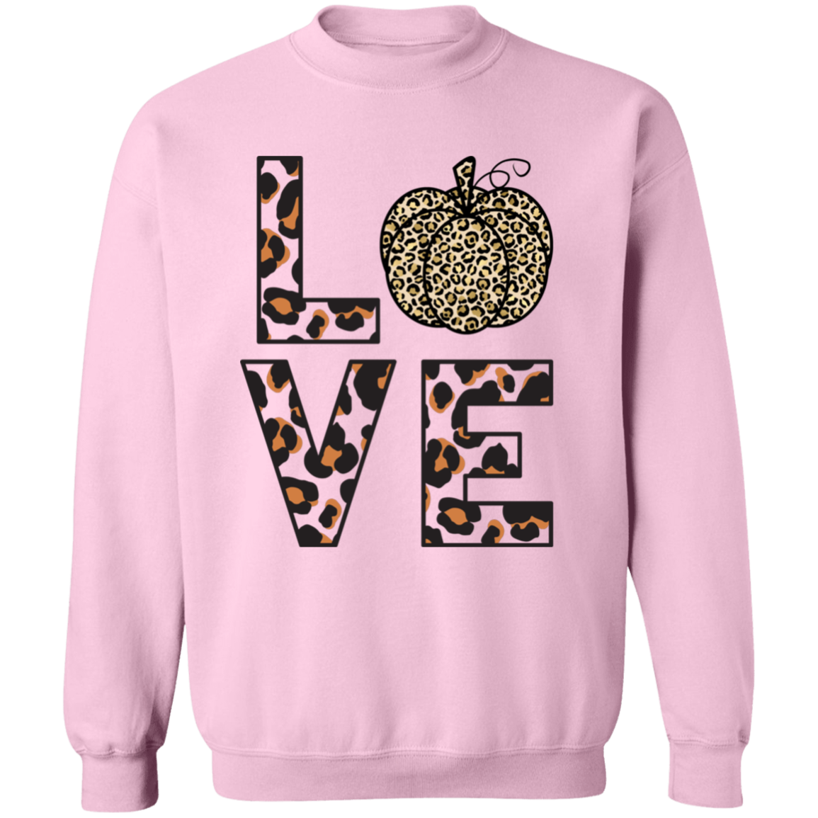 Pumpkin LOVE Crewneck Pullover Sweatshirt