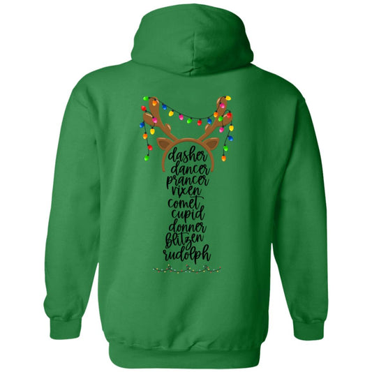 Christmas Reindeer Pullover Hoodie