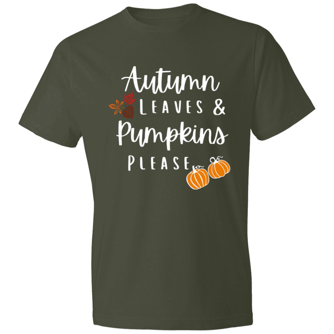 Autumn Leaves Pumpkins Please | T-Shirt