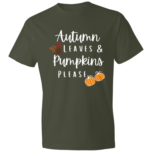 Autumn Leaves Pumpkins Please | T-Shirt