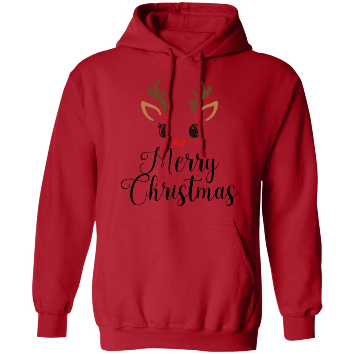 Christmas Reindeer Pullover Hoodie