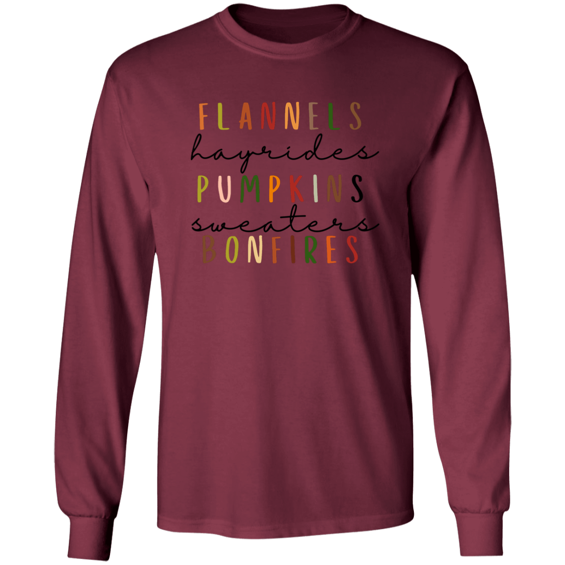 Flannels Hayrides Pumpkins | Ultra Cotton T-Shirt