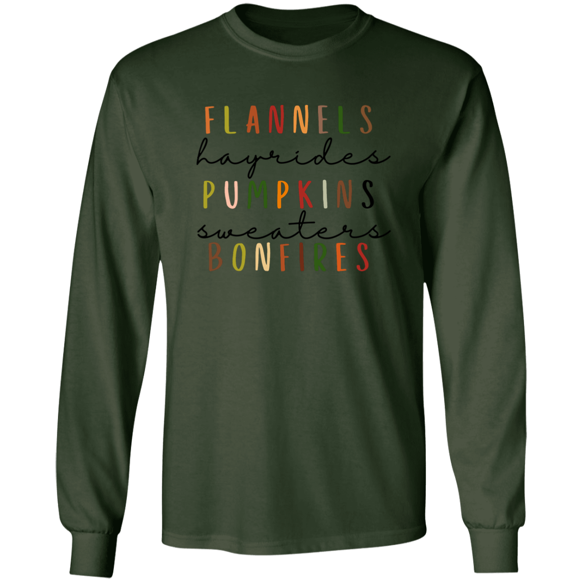 Flannels Hayrides Pumpkins | Ultra Cotton T-Shirt