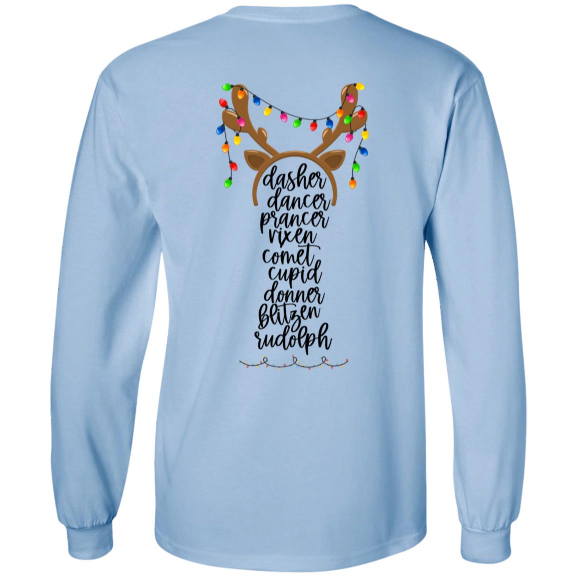 Christmas Reindeer Long Sleeve T-Shirt