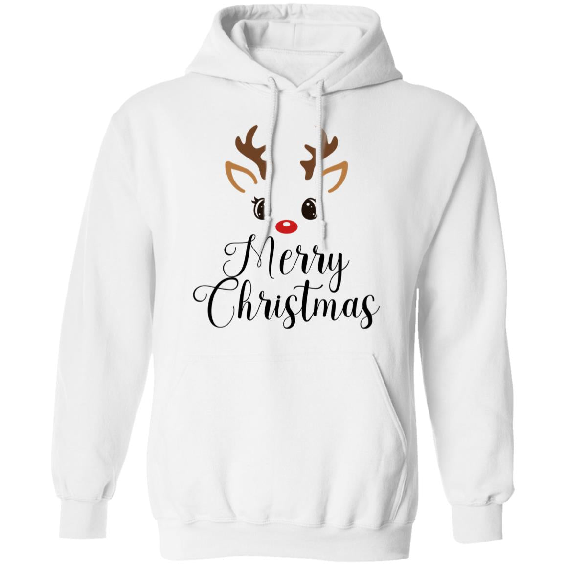 Christmas Reindeer Pullover Hoodie