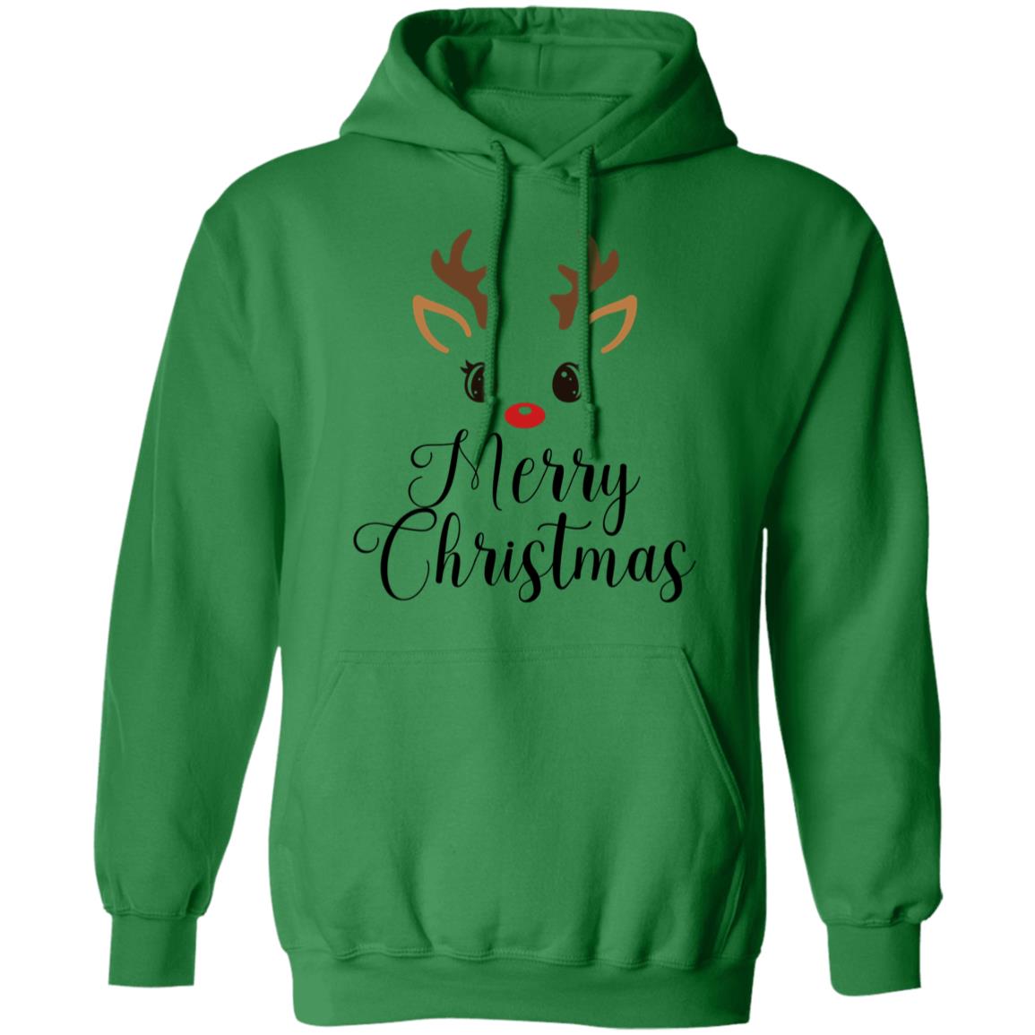 Christmas Reindeer Pullover Hoodie