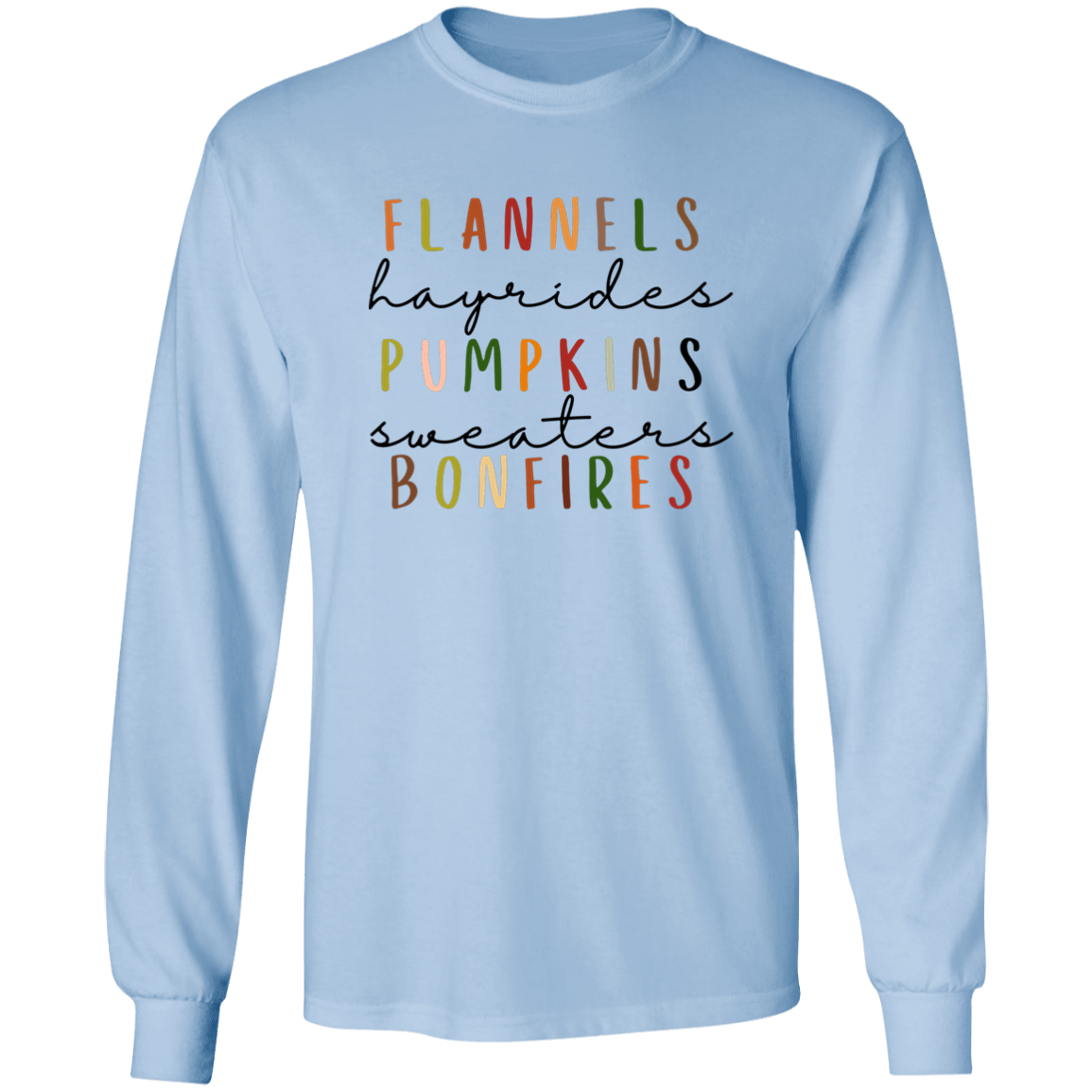 Flannels Hayrides Pumpkins | Ultra Cotton T-Shirt