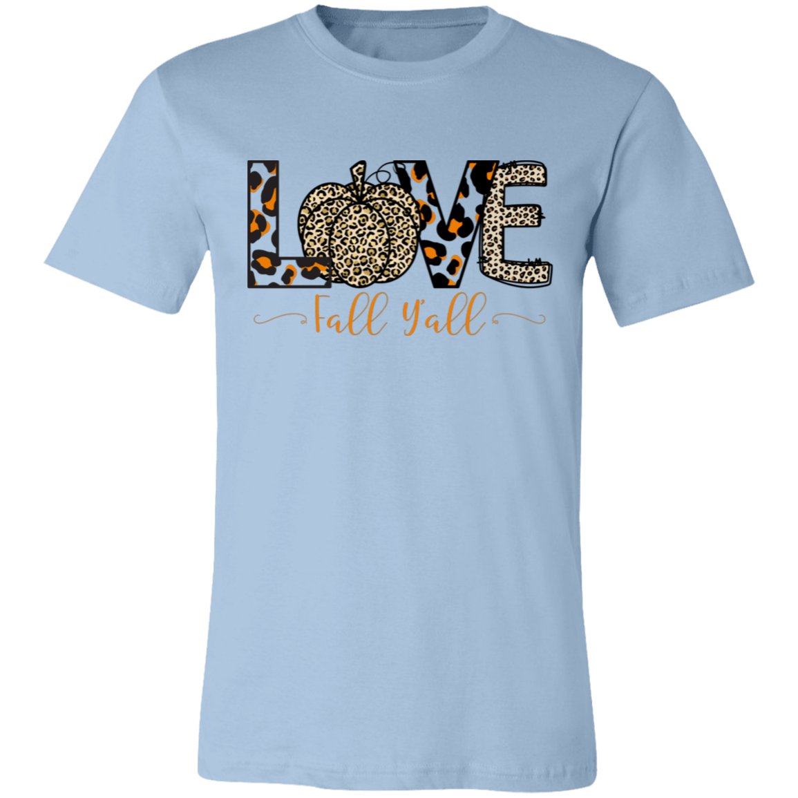 LOVE Fall Yall | Jersey Short-Sleeve T-Shirt