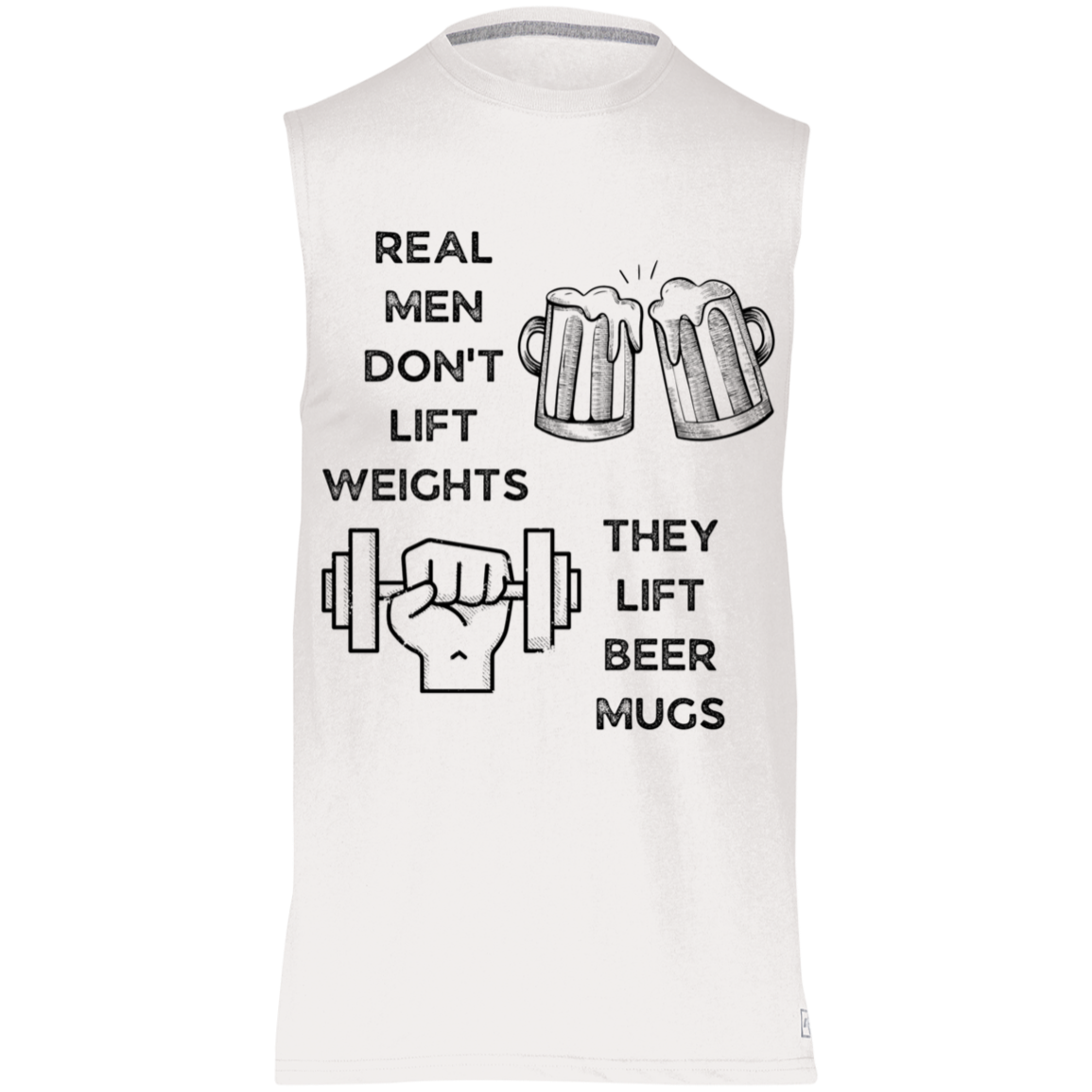 Real Men Lift | Muscle Tee