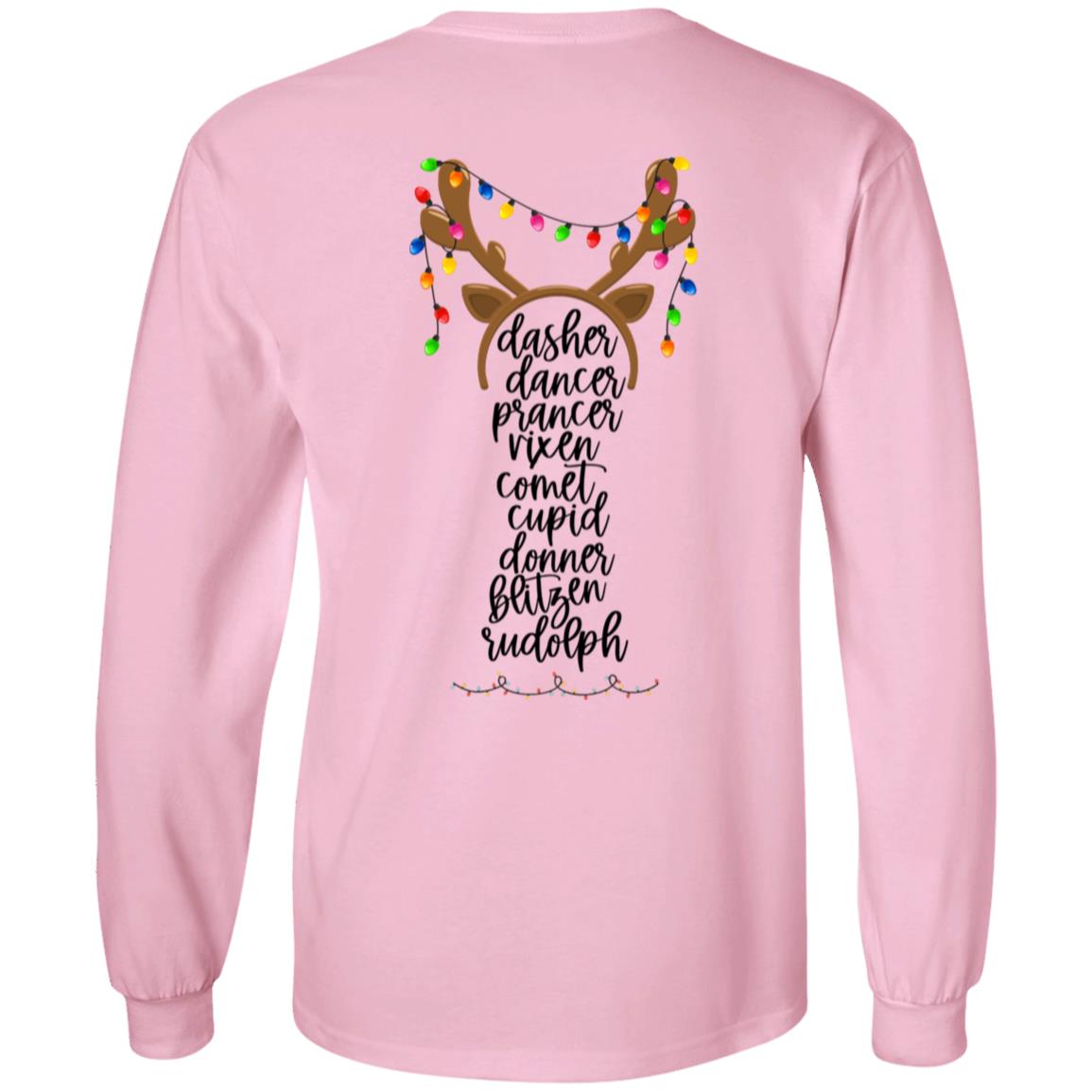 Christmas Reindeer Long Sleeve T-Shirt