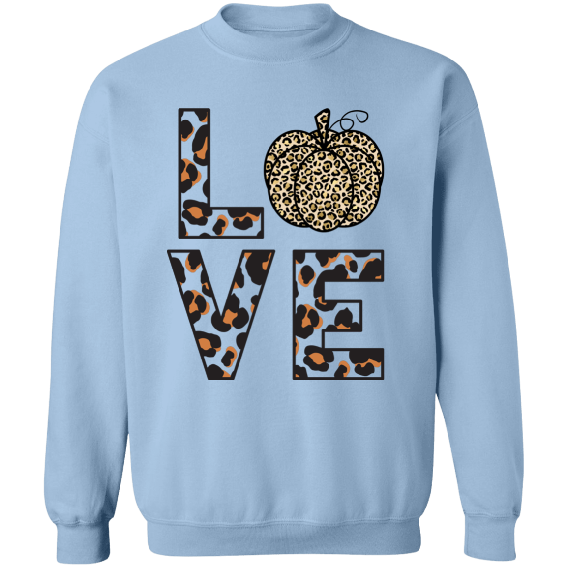 Pumpkin LOVE Crewneck Pullover Sweatshirt