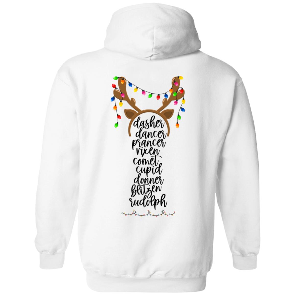 Christmas Reindeer Pullover Hoodie