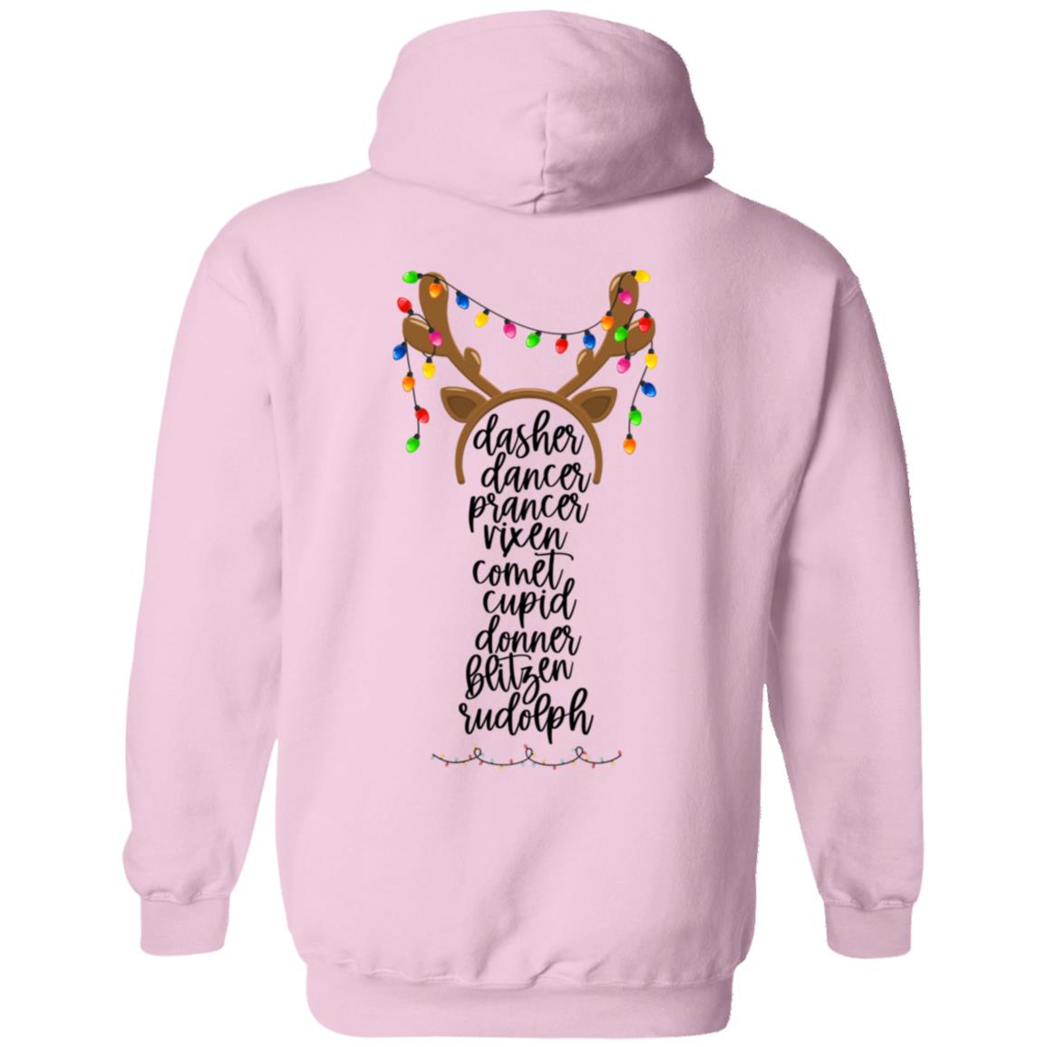 Christmas Reindeer Pullover Hoodie