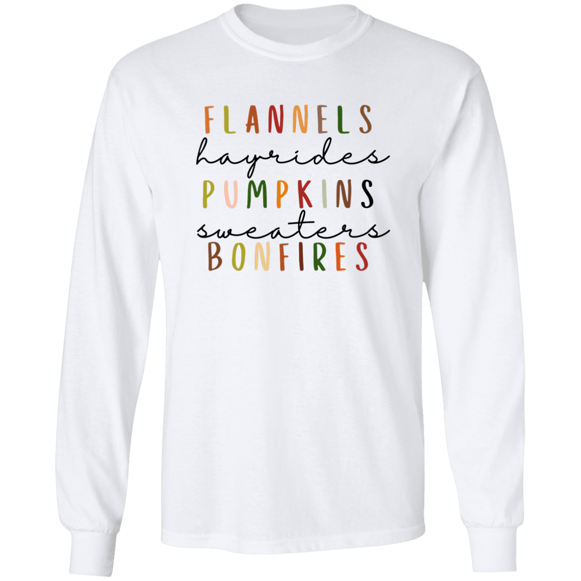 Flannels Hayrides Pumpkins | Ultra Cotton T-Shirt