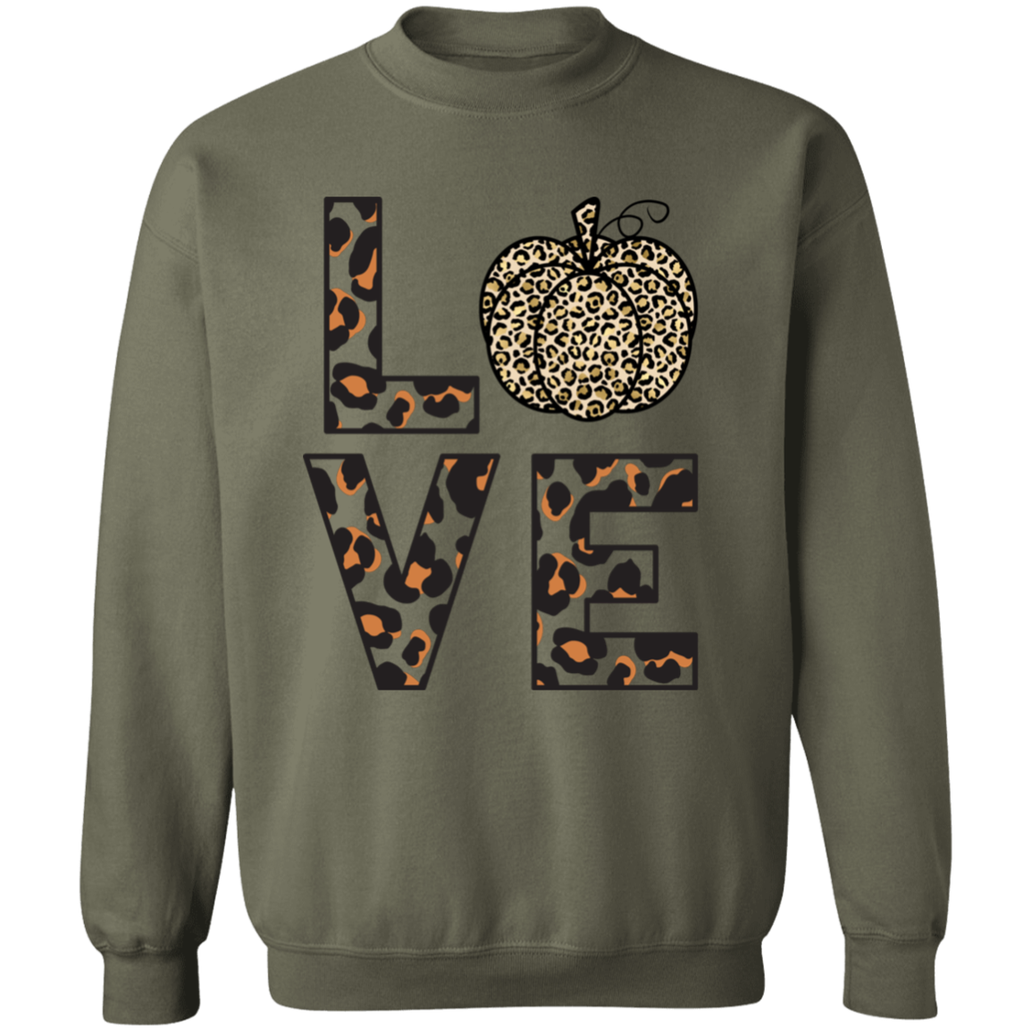 Pumpkin LOVE Crewneck Pullover Sweatshirt