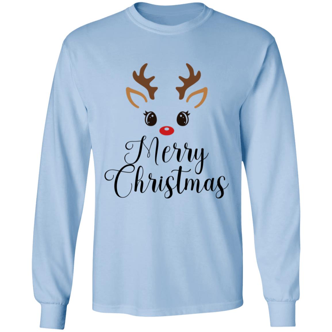 Christmas Reindeer Long Sleeve T-Shirt