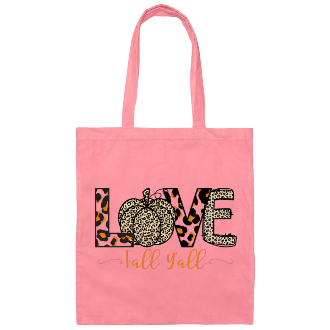 Love Fall Yall | Canvas Tote Bag