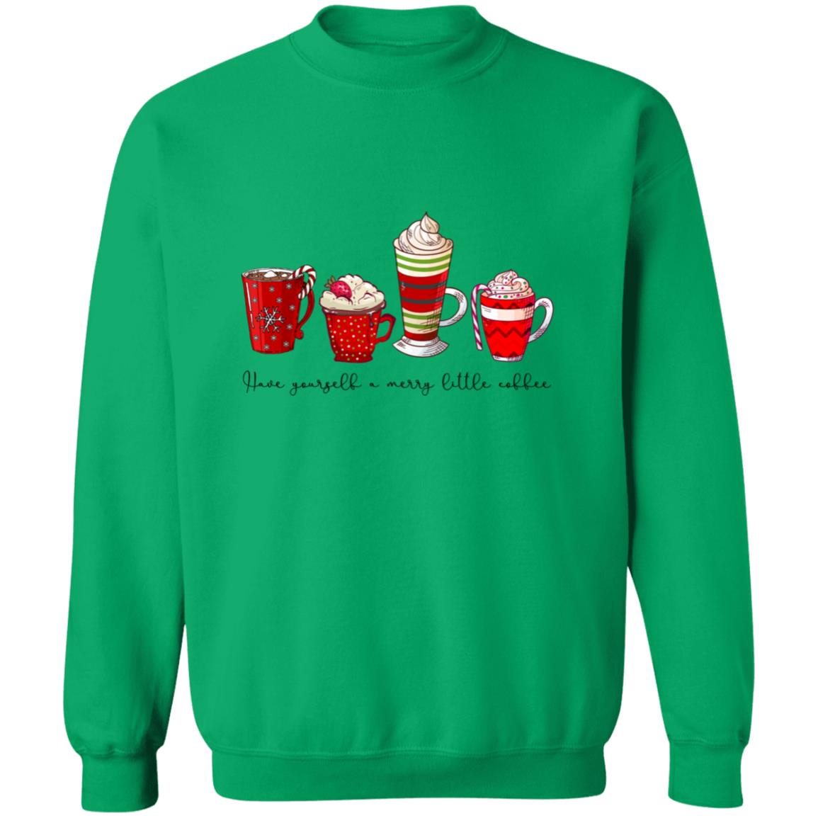 Merry Little Coffee Crewneck Sweatshirt