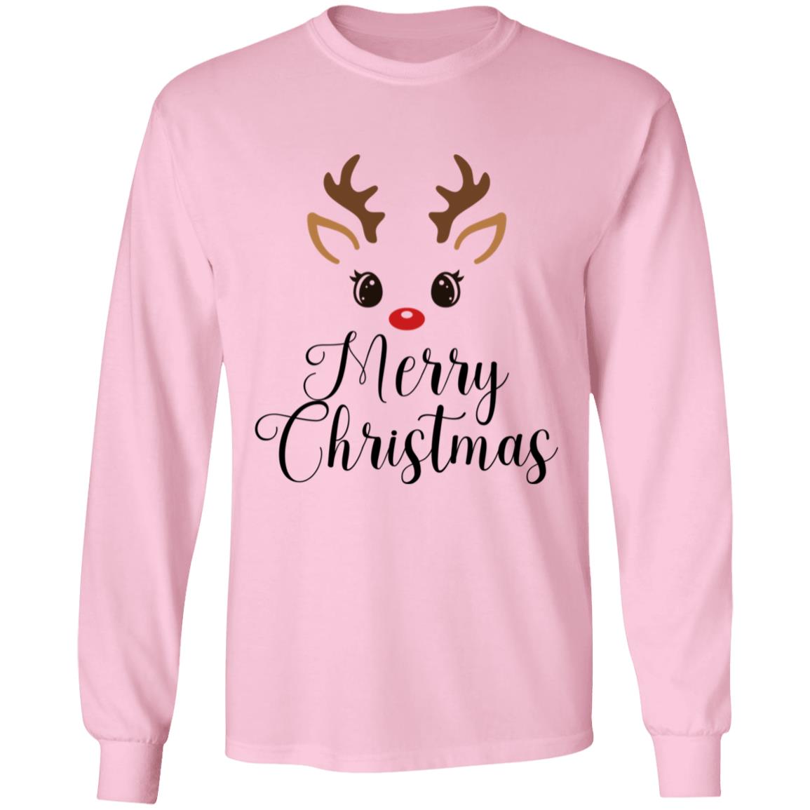Christmas Reindeer Long Sleeve T-Shirt