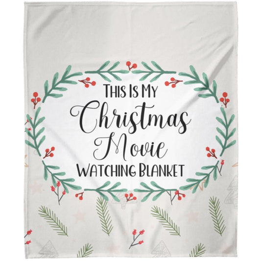 Christmas Movie Watching Blanket 50x60