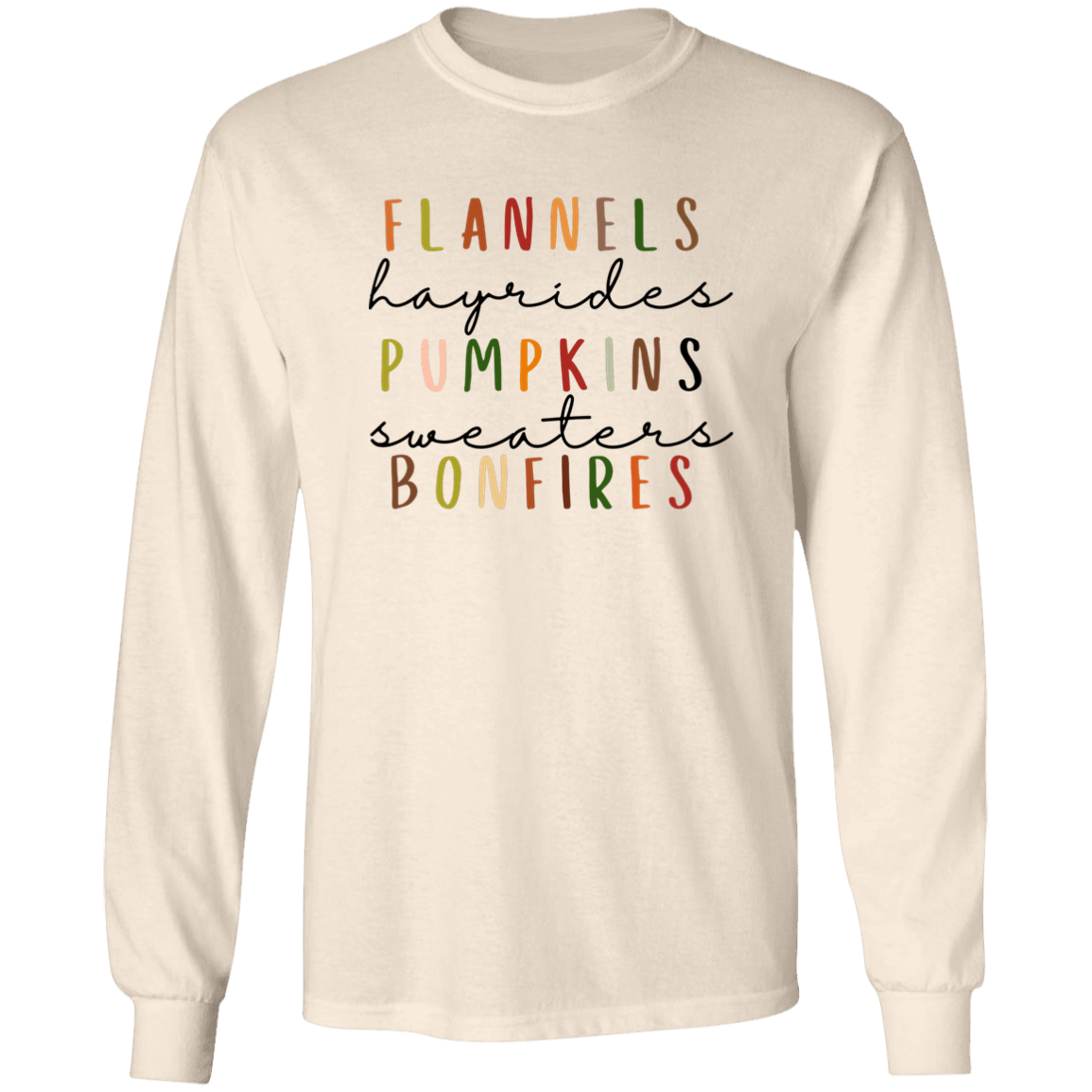 Flannels Hayrides Pumpkins | Ultra Cotton T-Shirt