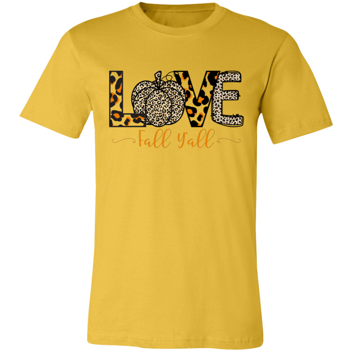 LOVE Fall Yall | Jersey Short-Sleeve T-Shirt