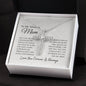 To My Mom | CZ Cross Necklace