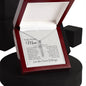 To My Mom | CZ Cross Necklace