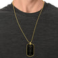To My Son | Brave Strong Smart| From Mom| Dog Tag Necklace