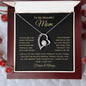 To My Beautiful Mom | Years, Joy, Tears | Love Knot Necklace