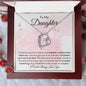 To My Daughter | Forever Love Necklace