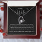 To My Wife | Hearts | Forever Love Necklace