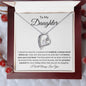 To My Daughter | Forever Love Necklace