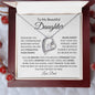 To My Daughter | Love Dad | Forever Love Necklace