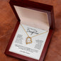 To My Daughter | Brave, Smart, Strong | Forever Love Necklace