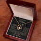 To My Beautiful Mom | Years, Joy, Tears | Love Knot Necklace