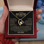 My Daughter | Straighten Your Crown | Gold and Black | Forever Love Necklace