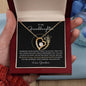 To My Granddaughter | Forever Love Necklace