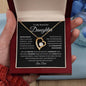 To My Daughter | Forever Love Necklace