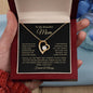 To My Beautiful Mom | Years, Joy, Tears | Love Knot Necklace