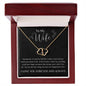 To My Wife | Everlasting Love | 10K Solid Gold Necklace