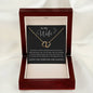 To My Wife | Everlasting Love | 10K Solid Gold Necklace
