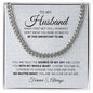 To My Husband | Cuban Link Chain