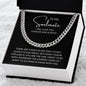 To My Soulmate | Hand in Hand | Cuban Link Chain