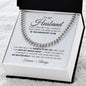 To My Husband | Cuban Link Chain