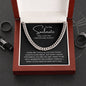 To My Soulmate | Hand in Hand | Cuban Link Chain