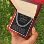 To My Soulmate | Hand in Hand | Cuban Link Chain
