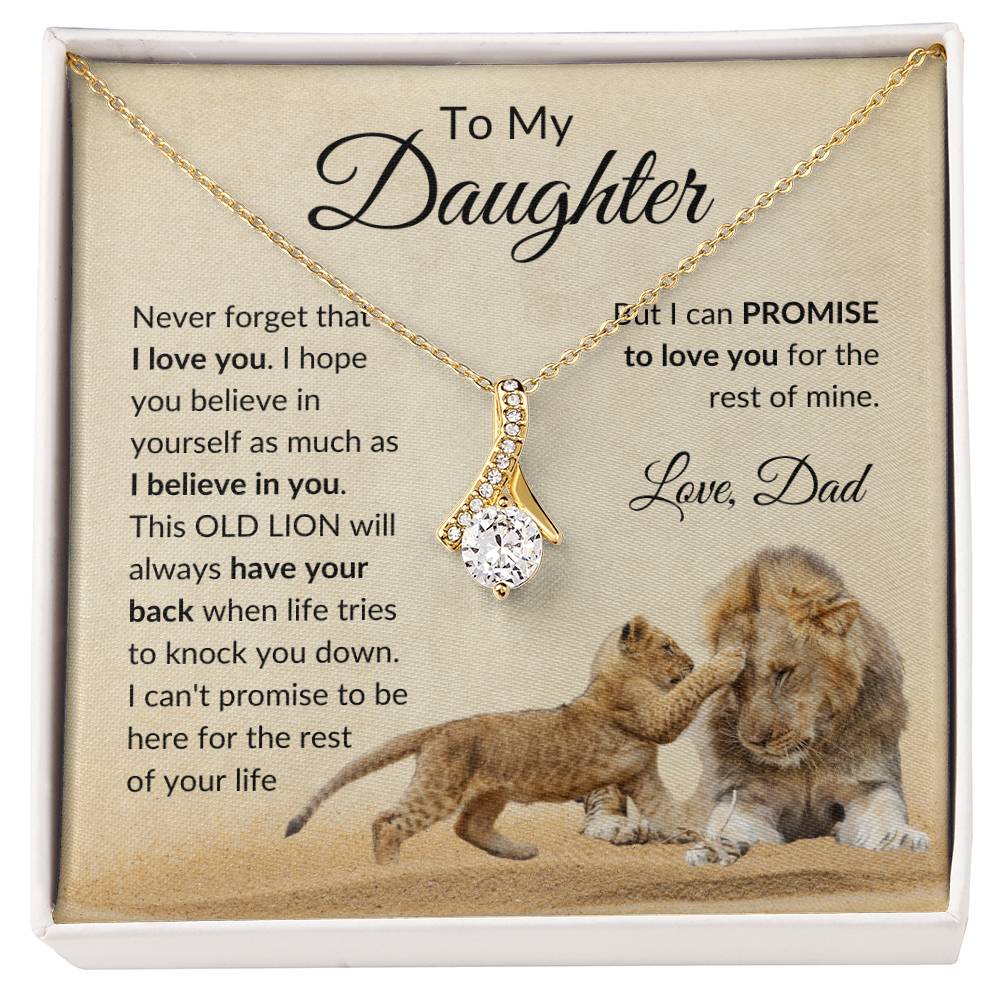 To My Daughter | Old Lion | Alluring Beauty Necklace