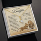 To My Daughter | Old Lion | Alluring Beauty Necklace